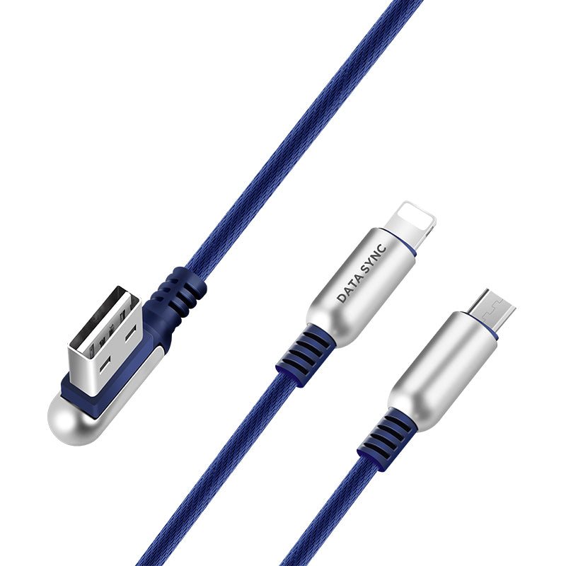 Cable «U17 Capsule 2-in-1» charging Lightning Micro-USB