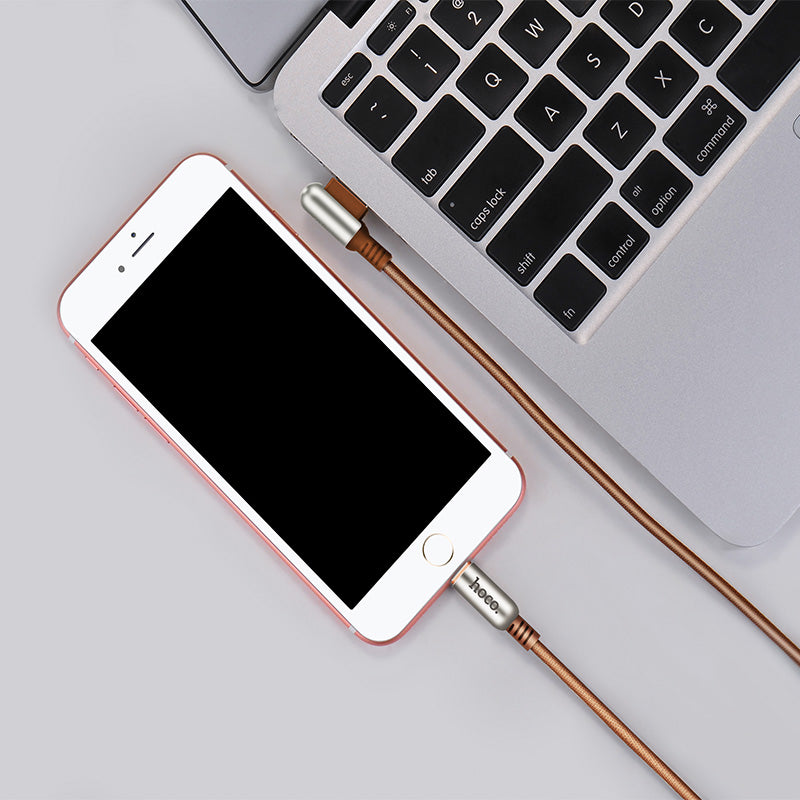 Cable USB to Lightning «U17 Capsule» charging data sync