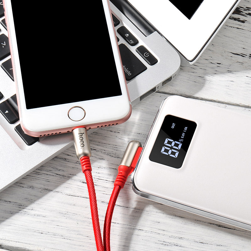 Cable USB to Lightning «U17 Capsule» charging data sync