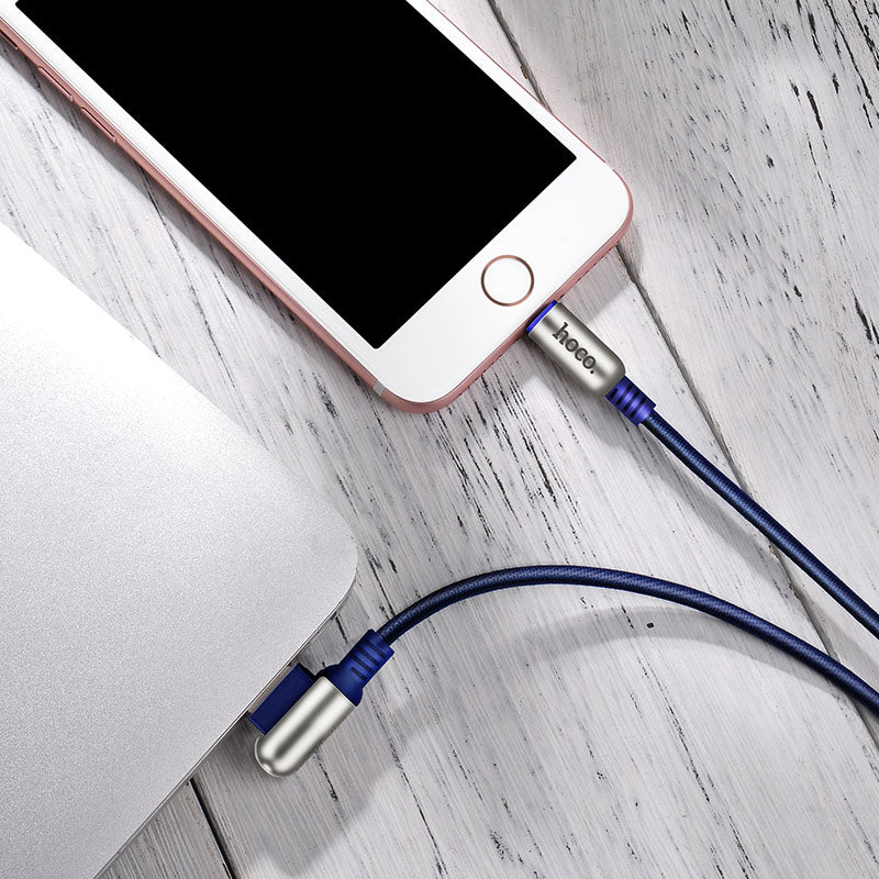 Cable USB to Lightning «U17 Capsule» charging data sync