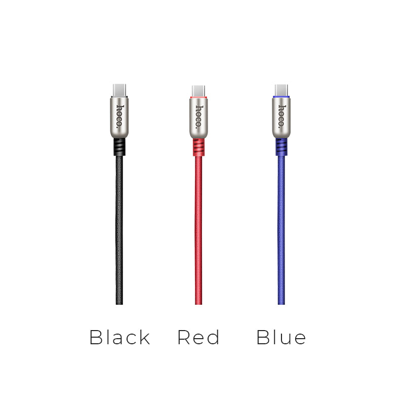 Cable USB to Type C «U17 Capsule» charging data sync