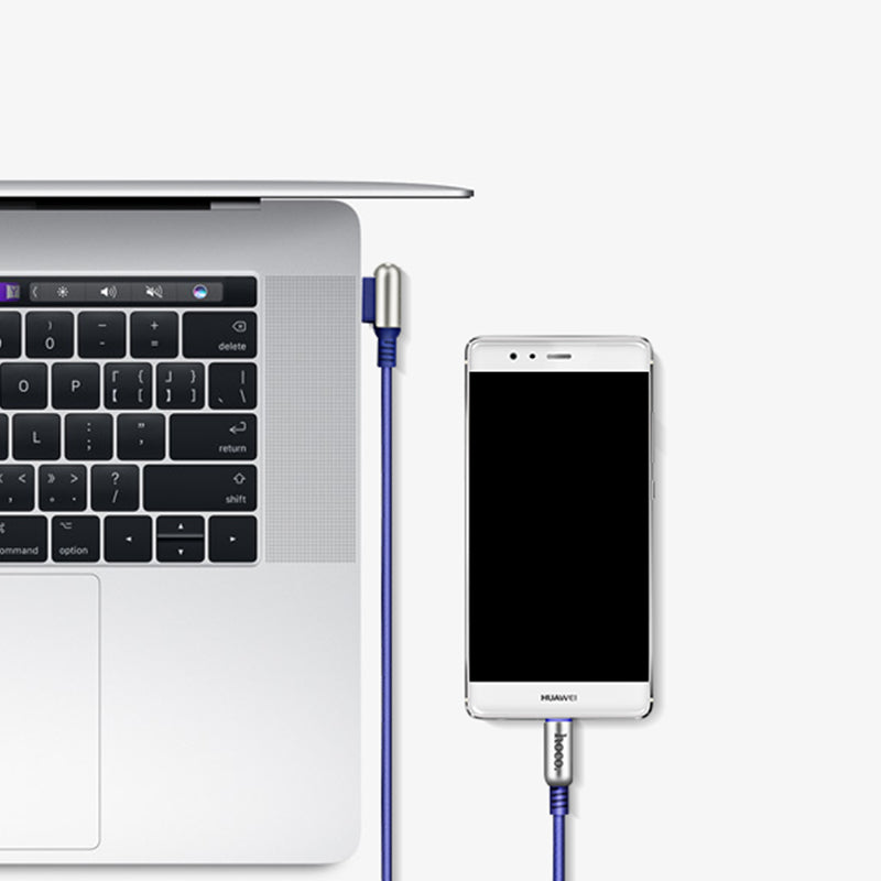 Cable USB to Type C «U17 Capsule» charging data sync