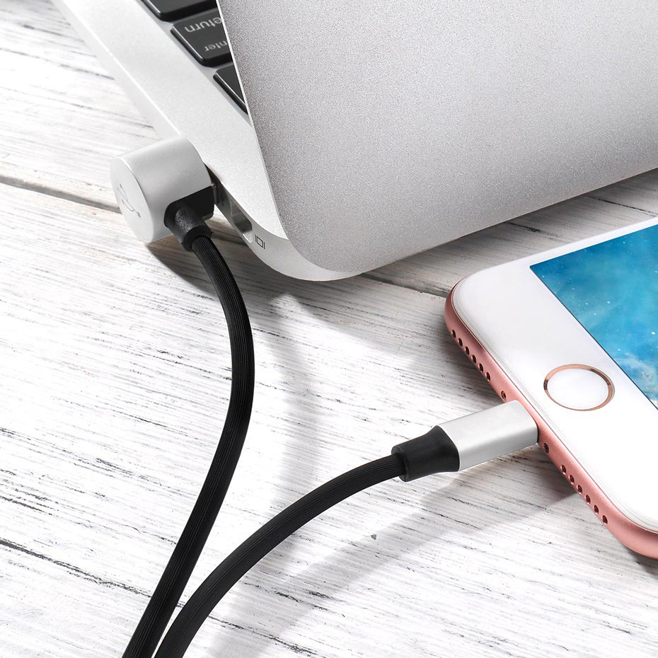 Cable USB to Lightning Micro-USB «U18 Golden hat» charging wire