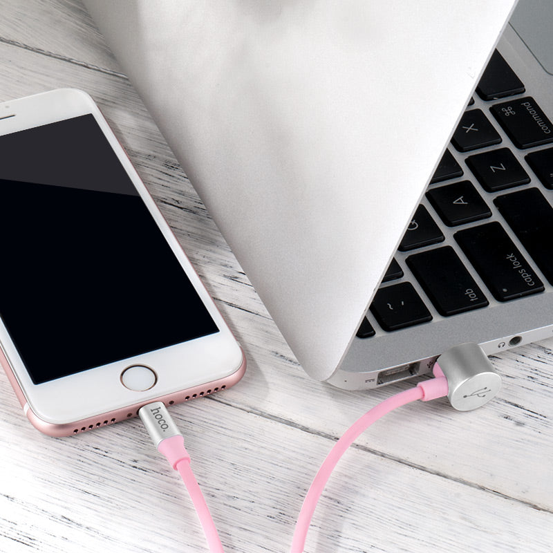 Cable USB to Lightning Micro-USB «U18 Golden hat» charging wire