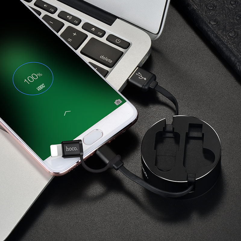 Cable USB to Lightning Micro-USB «U23 Resilient» charging wire