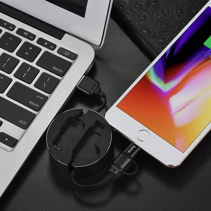Cable USB to Lightning Micro-USB «U23 Resilient» charging wire