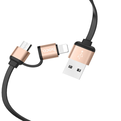 Cable USB to Lightning Micro-USB «U23 Resilient» charging wire