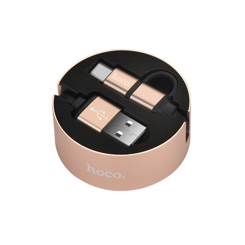 Cable USB to Type-C Micro-USB «U23 Resilient» charging wire
