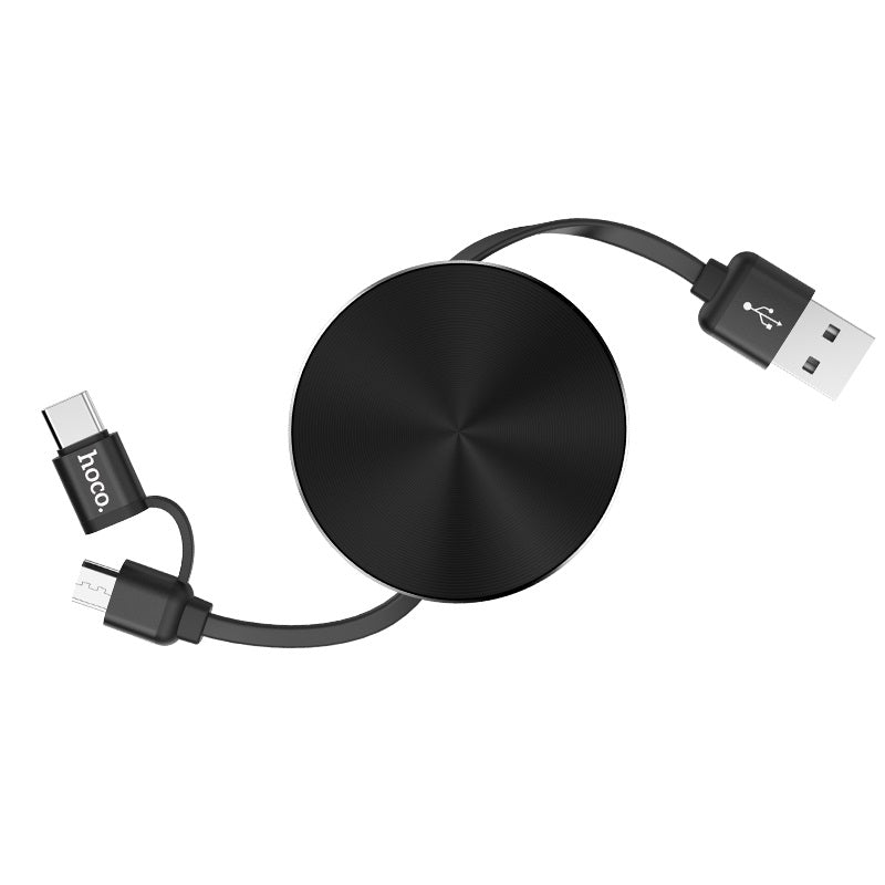 Cable USB to Type-C Micro-USB «U23 Resilient» charging wire