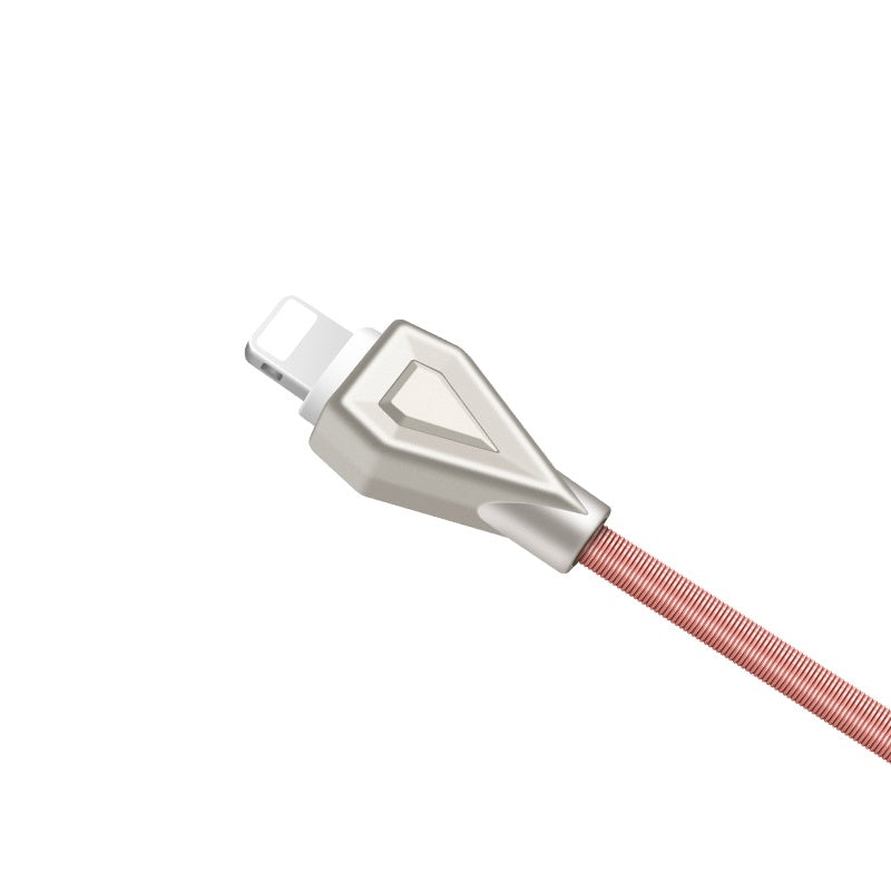 Cable USB to Lightning «U25 Golden armor» charging data sync