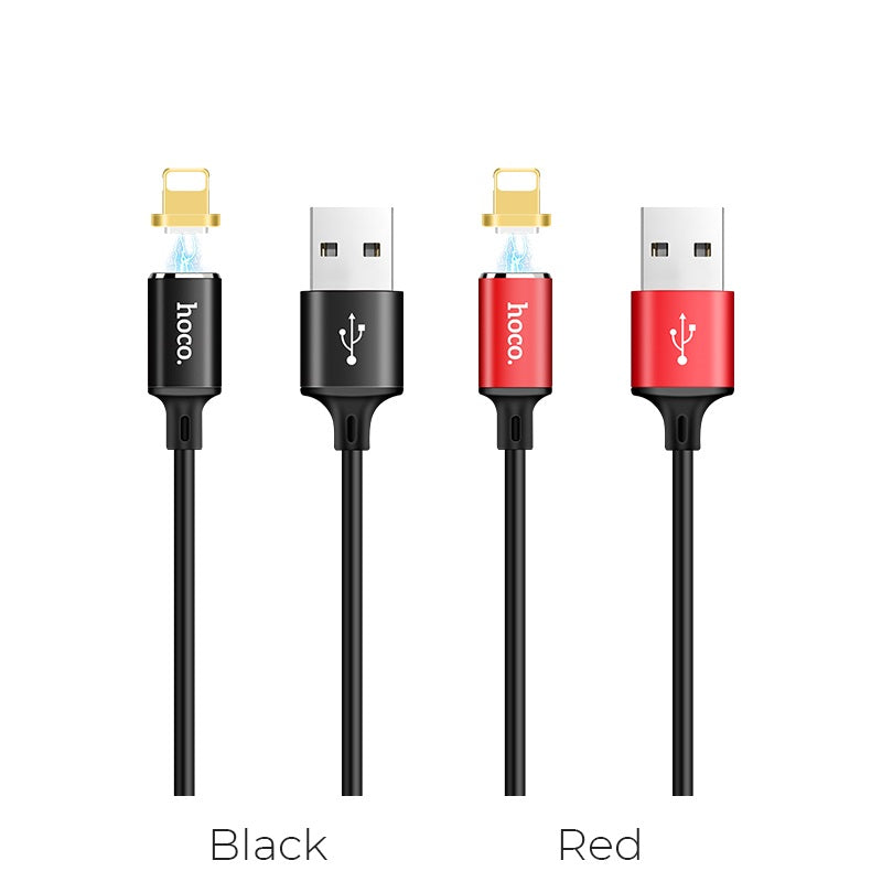 Cable USB to Lightning «U28 Magnetic» charging