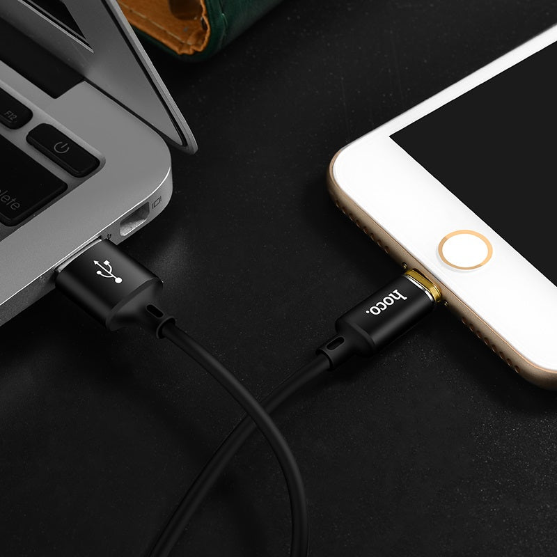 Cable USB to Lightning «U28 Magnetic» charging