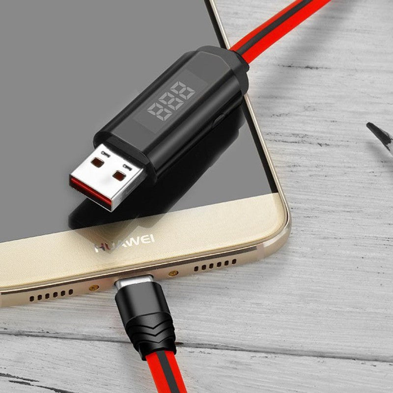 Cable “U29 LED display” charging data sync Type-C