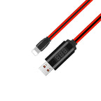 Cable USB to Lightning «U29 LED» charging data sync