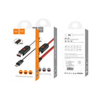 Cable USB to Lightning «U29 LED» charging data sync