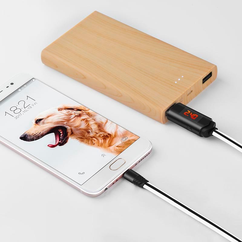 Cable “U29 LED” charging data Micro-USB