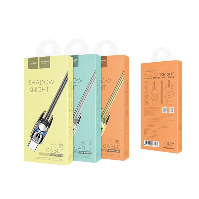 Cable «U30 Shadow knight» charging data Type-C