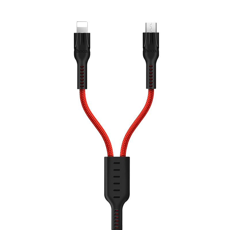 Cable USB to Lightning Micro-USB «U31 Benay» charging wire