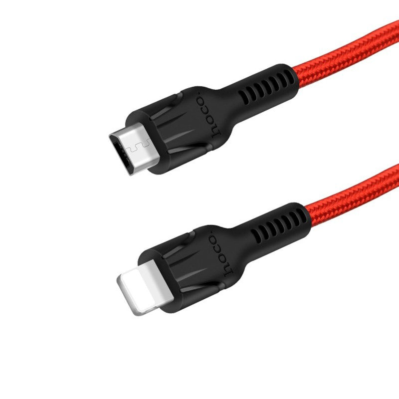 Cable «U31 Benay» charging 3 in 1 Lightning Micro USB Type C