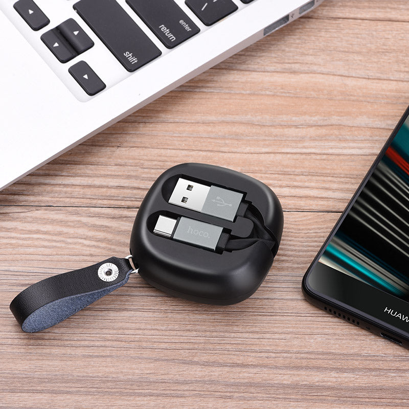 Cable «U33 Retractable» charging data Type-C