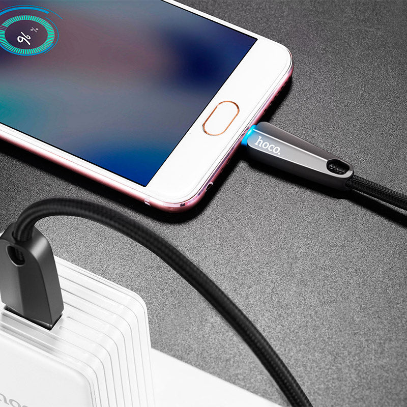 Cable «U35 Space shuttle» charging data Micro USB smart power off