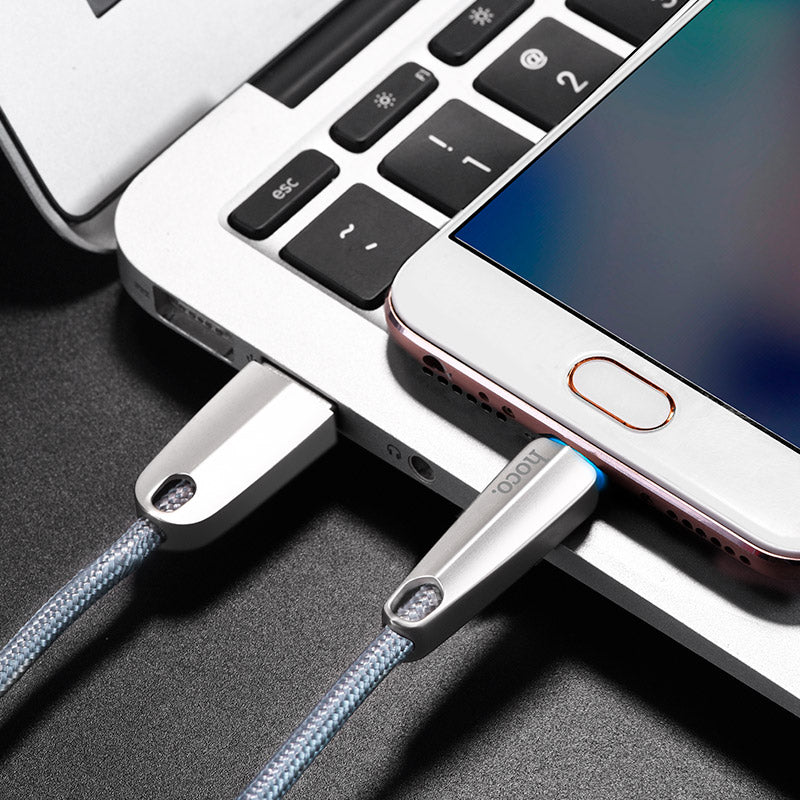 Cable «U35 Space shuttle» charging data Micro USB smart power off