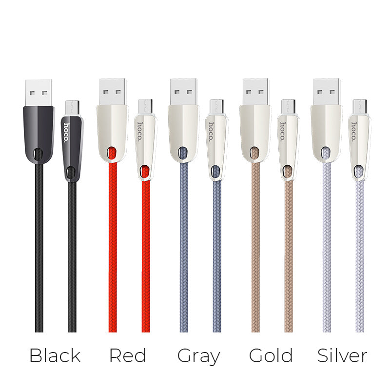 Cable «U35 Space shuttle» charging data Micro USB smart power off