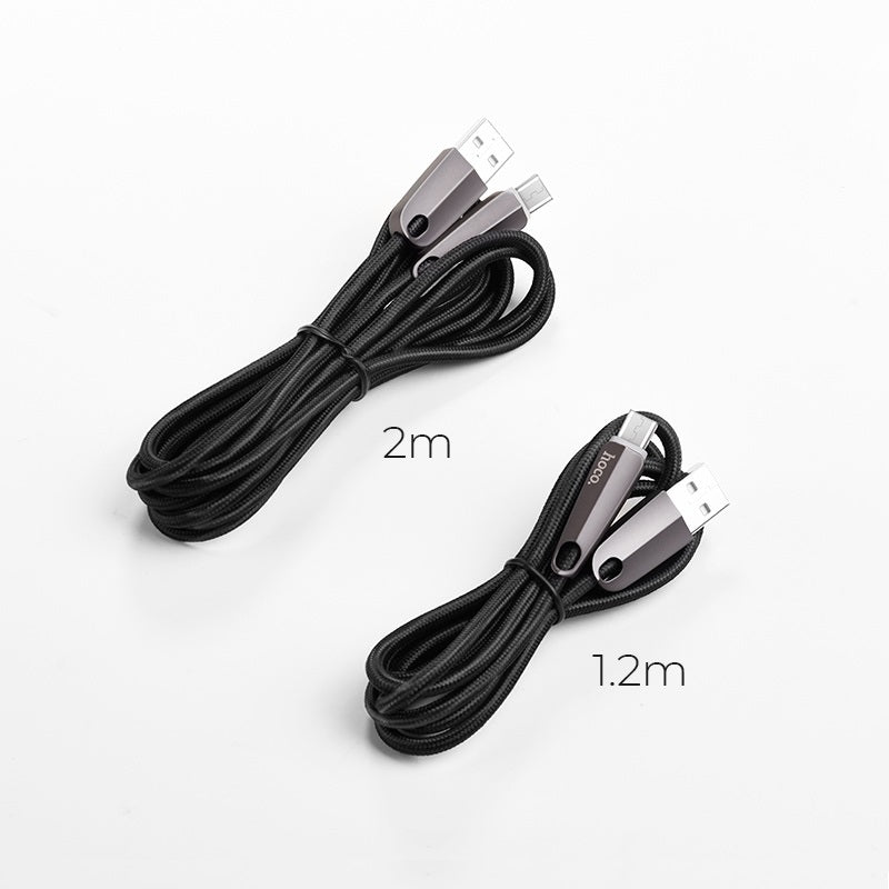 Cable «U35 Space shuttle» charging data Micro USB smart power off