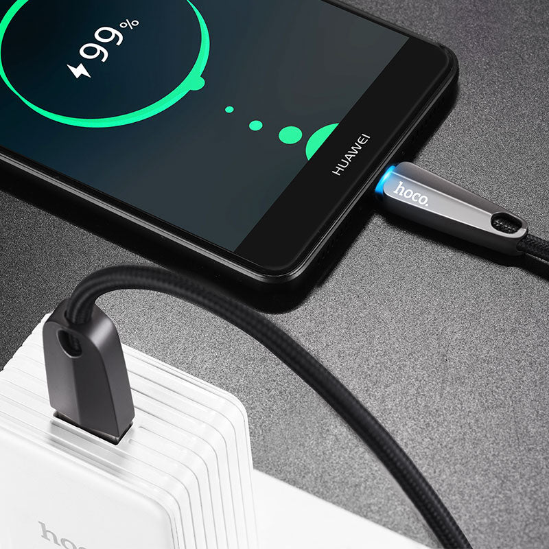 Cable «U35 Space shuttle» charging data Type-C smart power off