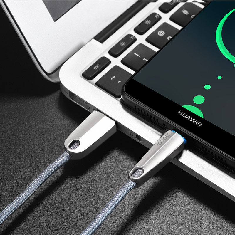 Cable «U35 Space shuttle» charging data Type-C smart power off