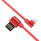 Cable «U37 Long roam» 90 degrees charging data Lightning