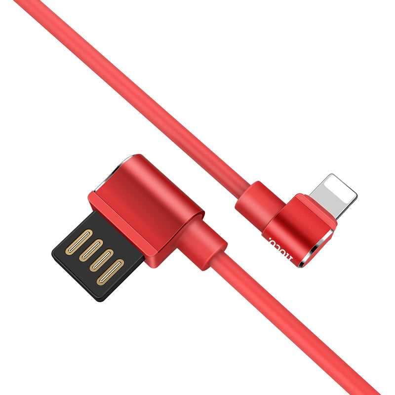 Cable «U37 Long roam» 90 degrees charging data Lightning