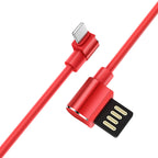 Cable «U37 Long roam» 90 degrees charging data Lightning