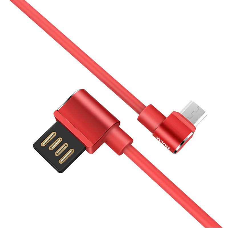 Cable «U37 Long roam» 90 degrees charging data Micro USB