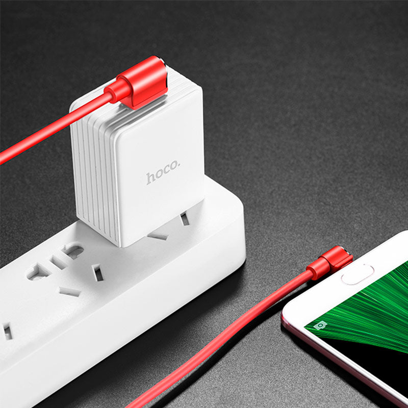 Cable «U37 Long roam» 90 degrees charging data Micro USB