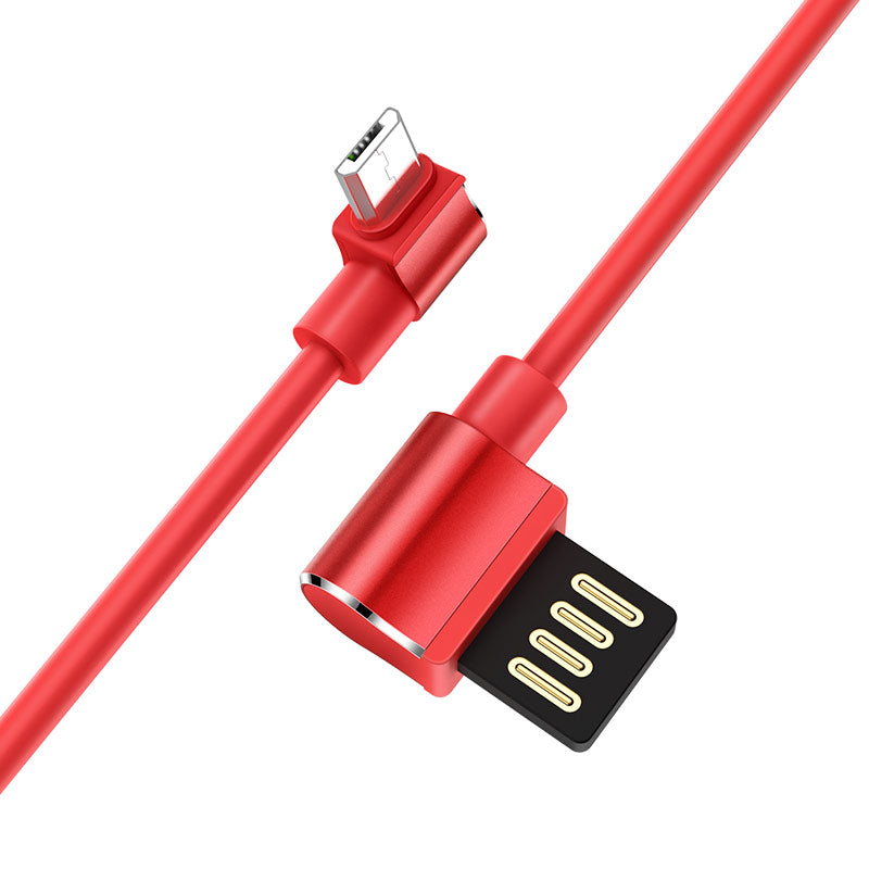 Cable «U37 Long roam» 90 degrees charging data Micro USB