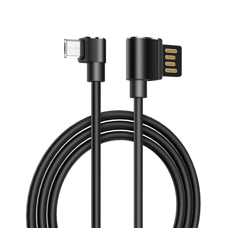Cable «U37 Long roam» 90 degrees charging data Micro USB