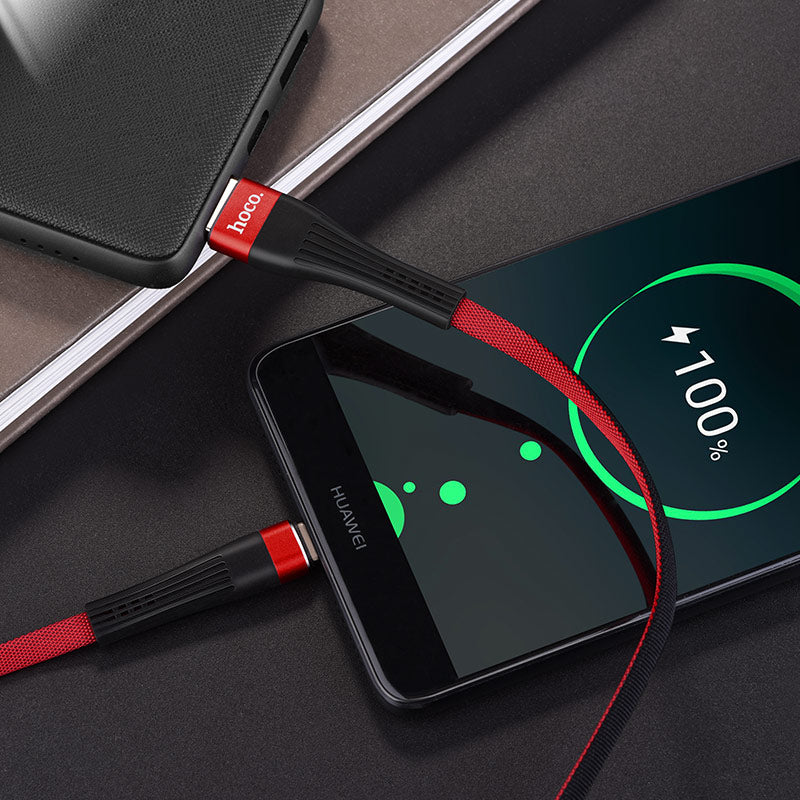 Cable «U39 Slender» colorful charging data Type C