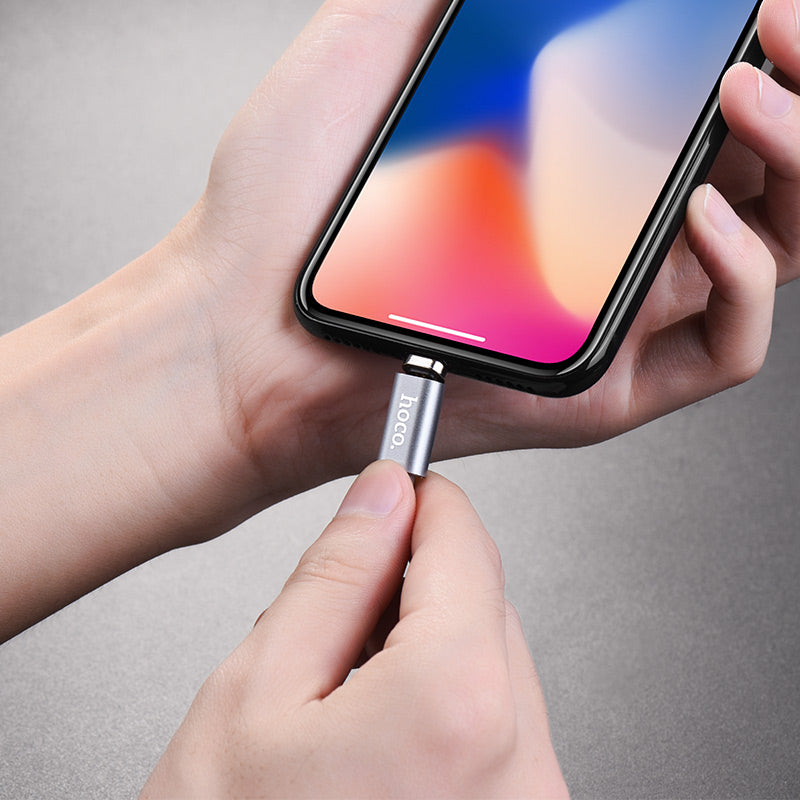 Cable USB to Lightning «U40A Magnetic» charging data sync