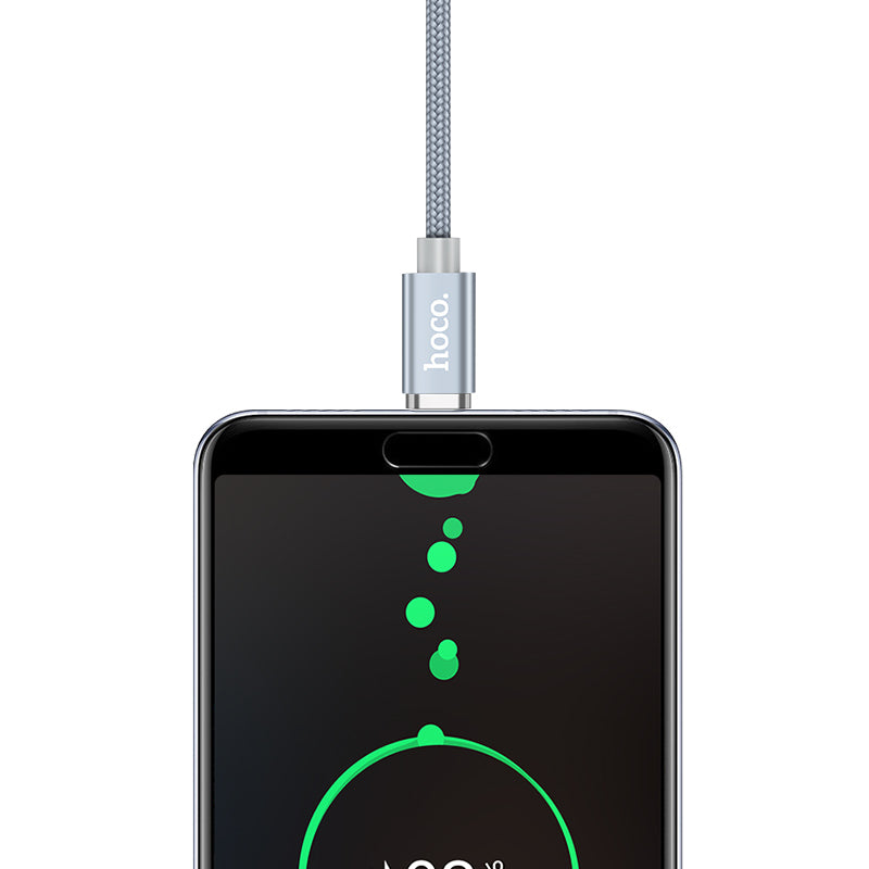 Cable USB to Type-C «U40A Magnetic» charging data sync