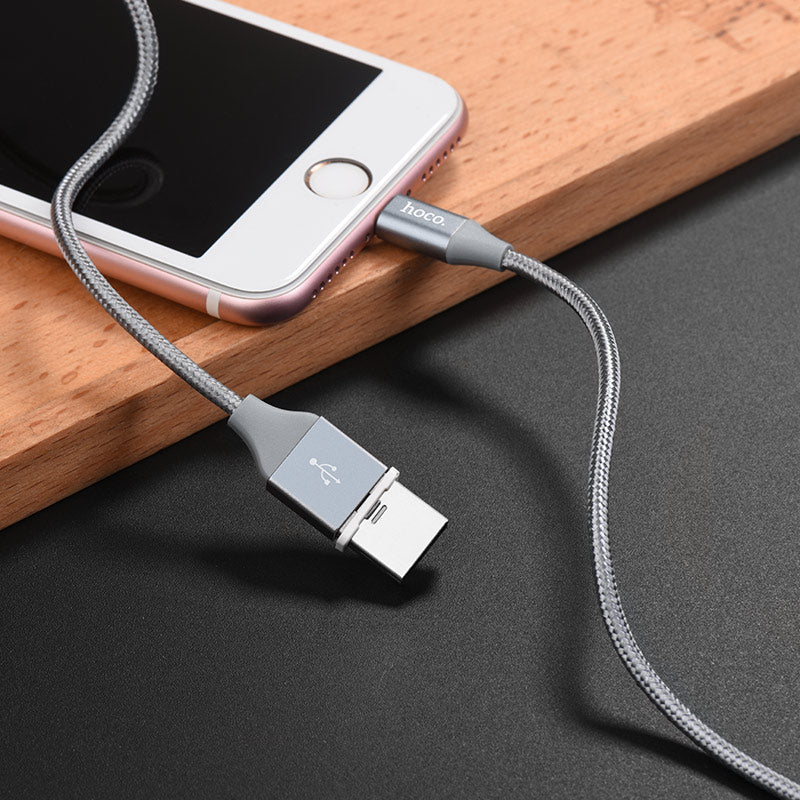 Cable USB to Lightning «U40B Magnetic» charging data sync