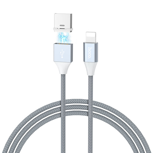 Cable USB to Lightning «U40B Magnetic» charging data sync