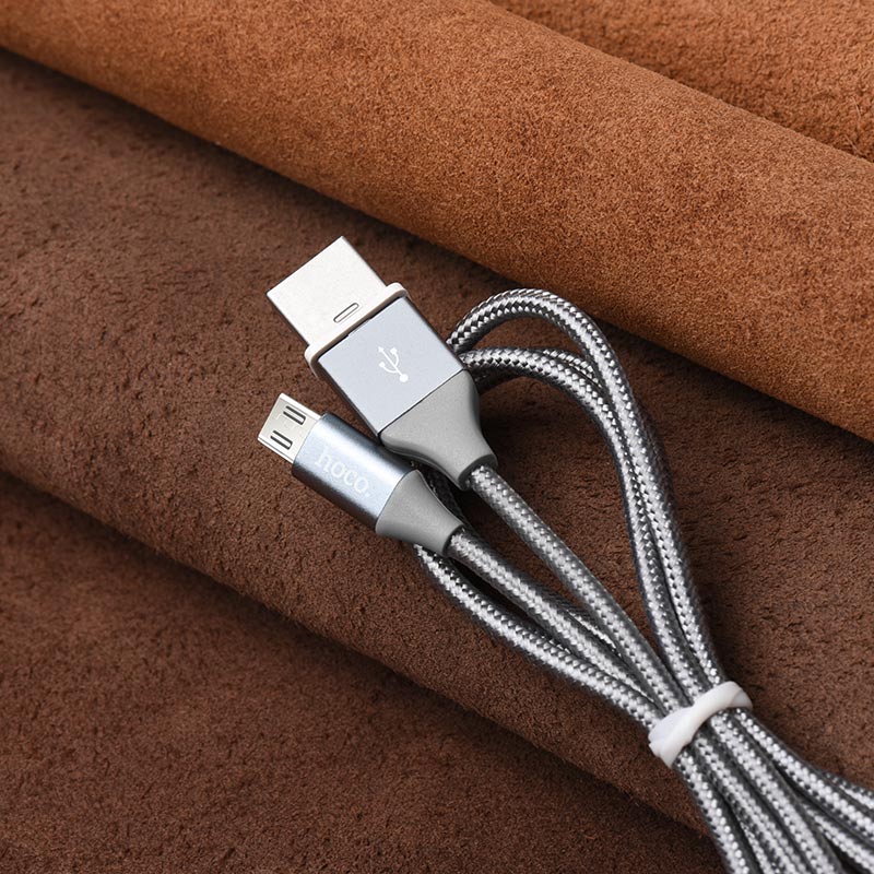Cable USB to Micro-USB «U40B Magnetic» charging data sync