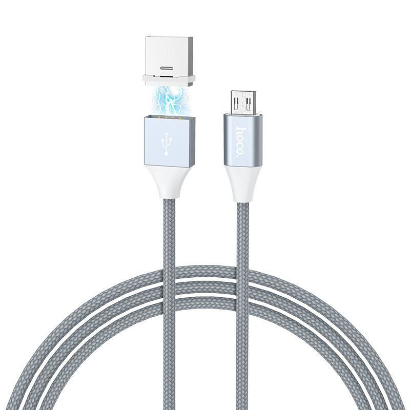 Cable USB to Micro-USB «U40B Magnetic» charging data sync