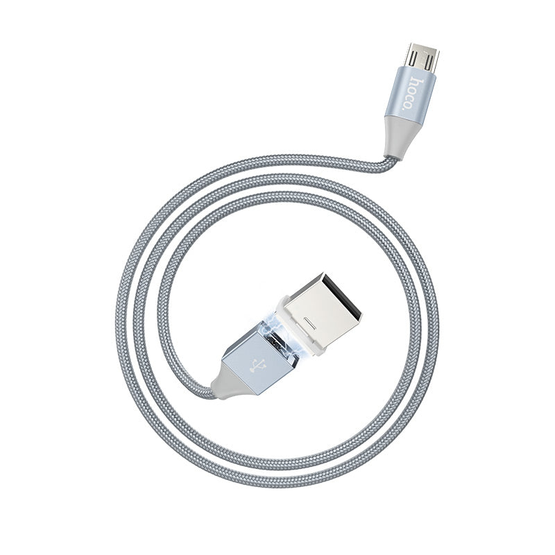 Cable USB to Micro-USB «U40B Magnetic» charging data sync