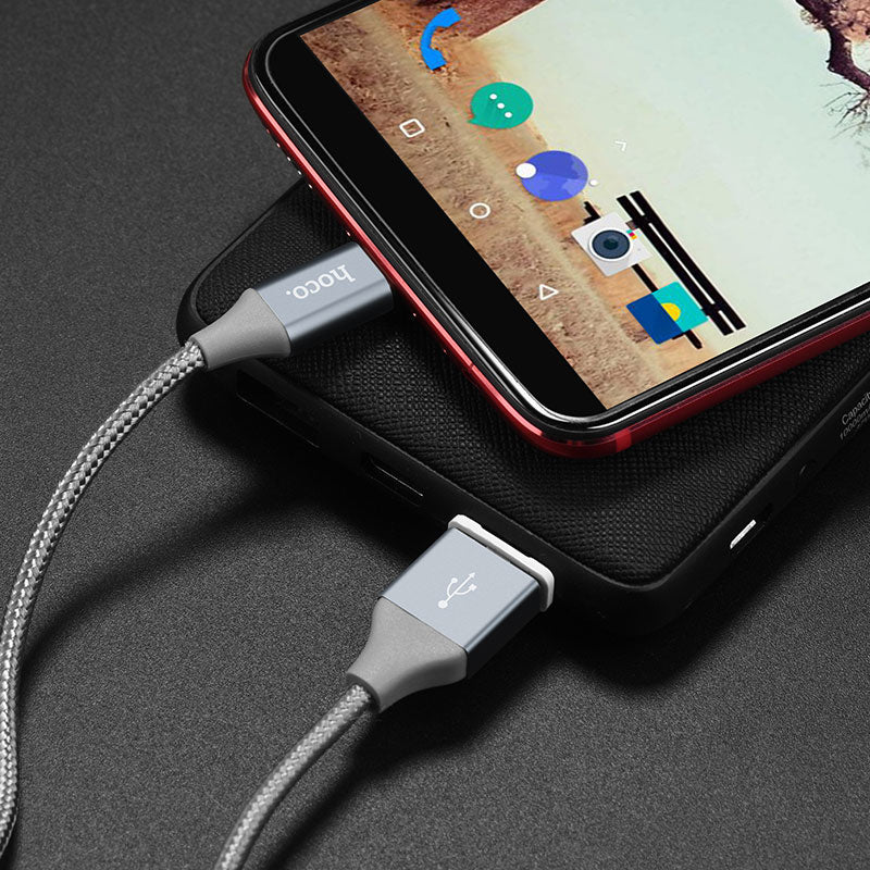 Cable USB to Type-C «U40B Magnetic» charging data sync