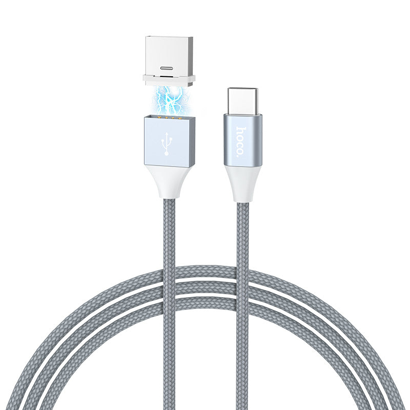Cable USB to Type-C «U40B Magnetic» charging data sync