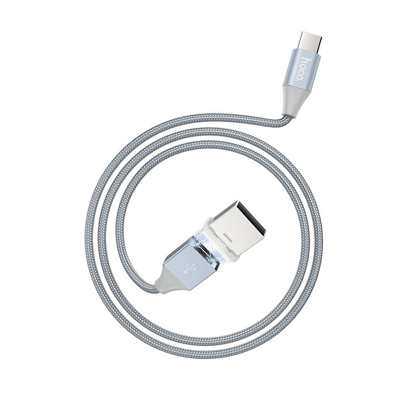 Cable USB to Type-C «U40B Magnetic» charging data sync