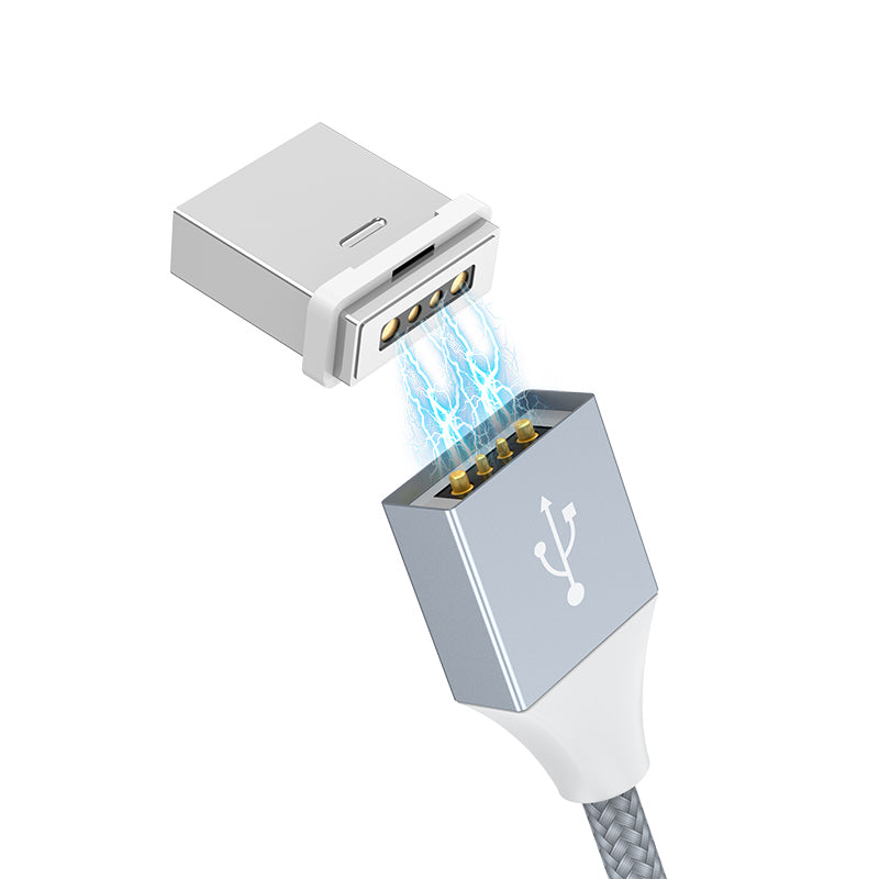Cable USB to Type-C «U40B Magnetic» charging data sync