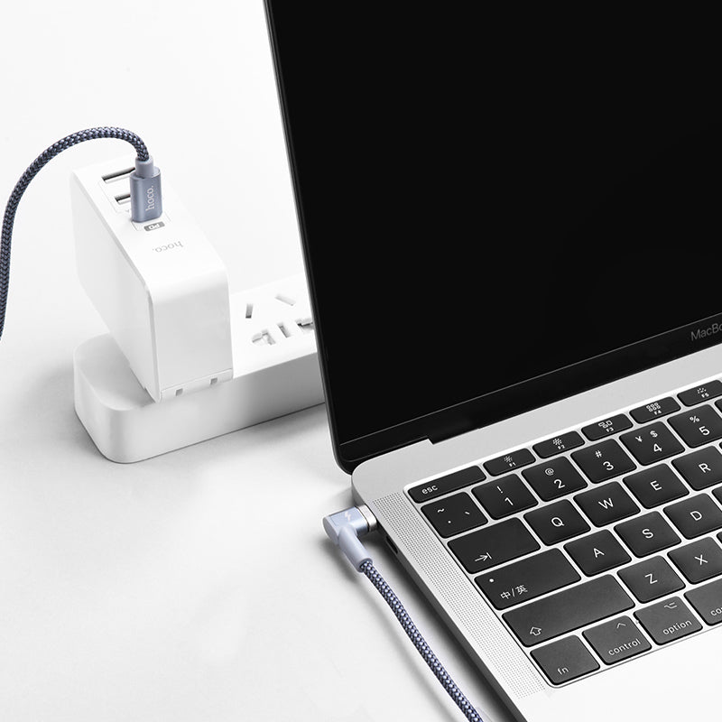 Cable Type-C to Type-C «U40C 87W angled» charging wire